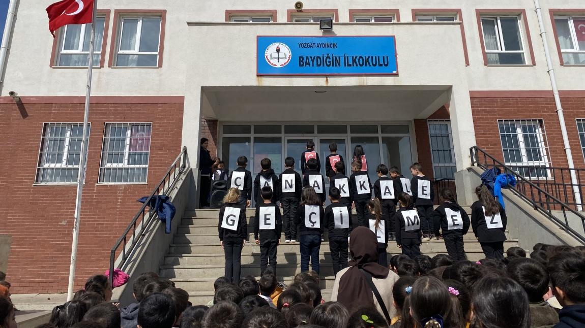 18 Mart Çanakkale Zaferi ve Şehitleri Anma Günü Tüm Okulun Katılımıyla Gerçekleştirildi